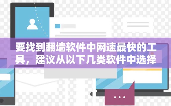 要找到翻墙软件中网速最快的工具,建议从以下几类软件中选择 要找到翻墙软件中网速最快的工具,建议从以下几类软件中选择