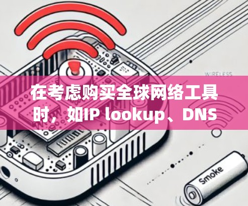 在考虑购买全球网络工具时，如IP lookup、DNS服务、DDoS防护和VPN，可以按照以下步骤进行选择