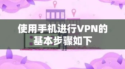 使用手机进行VPN的基本步骤如下
