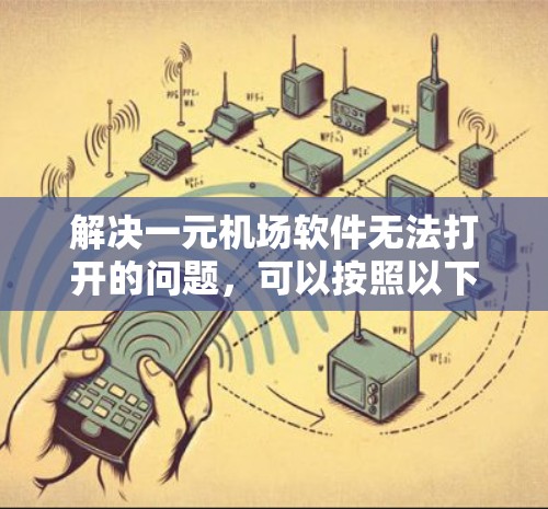 解决一元机场软件无法打开的问题，可以按照以下步骤进行