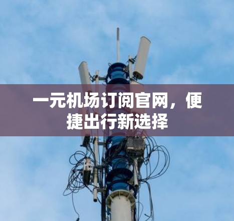 一元机场订阅官网，便捷出行新选择