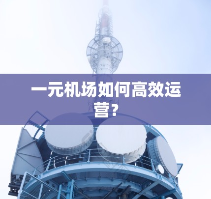 一元机场如何高效运营？