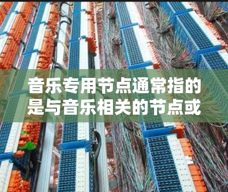 音乐专用节点通常指的是与音乐相关的节点或组件，具体含义取决于上下文。以下是一些可能的解释
