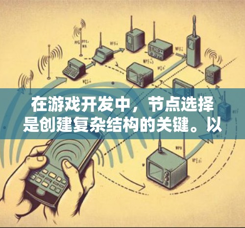 在游戏开发中，节点选择是创建复杂结构的关键。以下是对节点选择的详细指南，帮助你更好地理解和应用节点