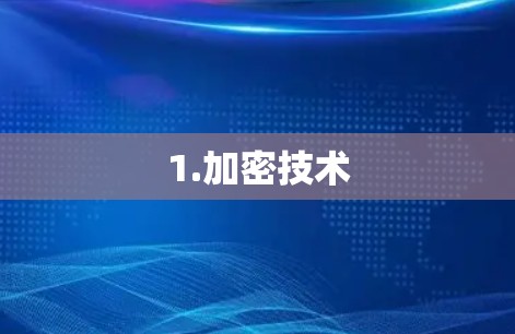 1.加密技术